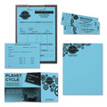 Office Jansan | Astrobrights 22521 8.5 in. x 11 in. 24 lb Bond Weight Color Paper - Lunar Blue (500-Sheets/Ream) image number 2