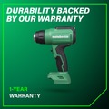 Heat Guns | Metabo HPT RH18DAQ4M 18V MultiVolt Lithium-Ion Cordless Compact Heat Gun (Tool Only) image number 14