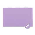 Office Jansan | Universal UNV14220 Deluxe Bright Color Legal Size 1/5-Cut Tab Hanging File Folders - Violet (25/Box) image number 2