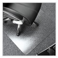 Office Chair Mats | Floortex ER1115227ER Cleartex Ultimat 60 in. W x 48 in. L Polycarbonate Chair Mat for High Pile Carpets - Clear image number 5