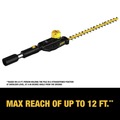  | Dewalt DCPH820BH Pole Hedge Trimmer Head with 20V MAX Compatibility image number 6