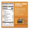 Bulk Savings Pricing 2 | KIND 27960 0.7 oz. Minis - Caramel Almond Nuts/Sea Salt (10/Pack) image number 8