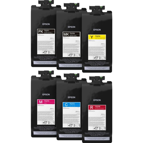 Ink & Toner | Epson T52YM20 High-Capacity Ink - Photo Black/Matte Black/Cyan/Magenta/Yellow/Red image number 0
