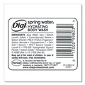 Cleaning & Janitorial Supplies | Dial Professional 17000 99804 15 oz. Body Wash Refill for Versa Dispenser - Spring Water Scent (6/Carton) image number 5