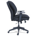 Office Jansan | SertaPedic 48967A Supports Up to 275 lbs. 19.5 in. to 22.5 in. Seat Height Cosset Ergonomic Task Chair - Black image number 1