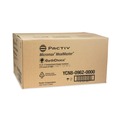 Food Trays, Containers, and Lids | Pactiv Corp. YCN809620000 9 in. x 6 in. x 3 in. 2-Compartment EarthChoice SmartLock Microwavable MFPP Plastic Hinged Lid Container - White (270/Carton) image number 3