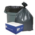 Trash Bags | Platinum Plus 1507277 45 Gallon 1.55 mil 39 in. x 46 in. Can Liners - Gray (50/Carton) image number 2