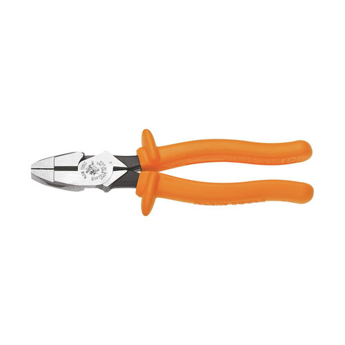 Klein Tools D213-9NE-INS 9 in. Insulated New England Nose Side Cutting Pliers image number 0