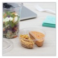 Labor Day Sale! Save $30 off $199! | Dart PF35C2 3.6 in. Diameter x 1.3 in. Height Plastic Cup Insert - Clear (1000/Carton) image number 3