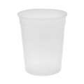 Food Service | Pactiv Corp. SD5032Y Newspring DELItainer 32 oz. 4.55 in. x 4.55 in. x 5.55 in. Plastic Microwavable Container - Natural image number 0