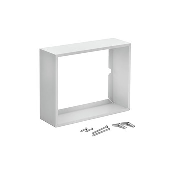 Broan-Nutone Steel Surface Mount Kit for Comfort-Flo Wall Heaters (White Enamel)