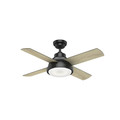 Ceiling Fans | Casablanca 59435 44 in. Levitt Matte Black Ceiling Fan with LED Light Kit and Wall Control image number 6