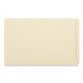Office Jansan | Universal UNV13220 Reinforced Straight End Tab 2-Fastener File Folders - Legal, Manila (50/Box) image number 2