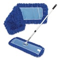 Mops | Gritt Commercial GRI17436T4PK 36 in. x 5 in. Microfiber Head 40 in. to 72 in. Silver Aluminum Handle Dust Mop with Telescopic Handle - Blue (4/Kit) image number 10
