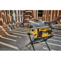 Dewalt DWE7485WS 15 Amp Compact 8-1/4 in. Jobsite Table Saw with Stand image number 9