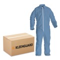 Bib Overalls | KleenGuard 45317 A65 Zipper Front Flame Resistant Coveralls - 4XL/Blue (21/Carton) image number 0