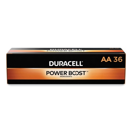 Battery Chargers | Duracell MN15P36 Power Boost CopperTop Alkaline AA Batteries (36/Pack) image number 0