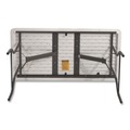  | Iceberg 65213 60 in. x 30 in. x 29 in. IndestrucTable Industrial Rectangular Folding Table - Platinum image number 6