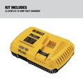  | Factory Reconditioned Dewalt DCB1112R 20V MAX FLEXVOLT 12 Amp Fan Cooled Fast Charger image number 1