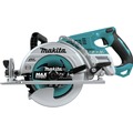 Circular Saws | Factory Reconditioned Makita XSR01PT-R 18V X2 (36V) LXT Brushless Lithium-Ion 7-1/4 in. Cordless Rear Handle Circular Saw Kit (5 Ah) image number 3