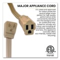 Office Electronics & Batteries | GoGreen Power GG-25606-4 6 ft. 15 Amps Appliance Cords - Beige (4/Pack) image number 2