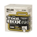 Cleaning & Disinfecting Wipes | Sellars 660708501003 1-Ply 11.87 x 13 Z400 Quarterfold Wipers - White (12/Carton) image number 3
