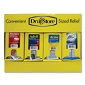 Cleaning & Janitorial Supplies | Lil' Drugstore 71622 Plastic Case Single-Dose Medicine Dispenser - Yellow image number 0