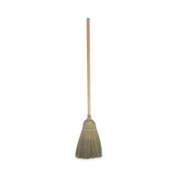 Boardwalk 12/Carton 56 in. Warehouse Broom, Corn Fiber Bristles - Natural