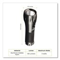 Work Lights | GoGreen Power GG-113-01-3T LED Tactical Flashlight, 3 AAA Batteries (Included), Silver image number 1
