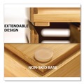 Office Furniture Accessories | Officemate 71008 Bamboo Desktop Monitor Stand For 16-in Monitors 17.56 x 12.44 x 2.64 Brown Supports 20 lbs image number 4