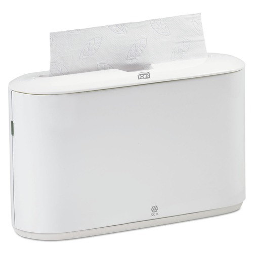 Paper Towels and Napkins | Tork 302020 12.68 in. x 4.56 in. x 7.92 in. Xpress Countertop Towel Dispenser - White (1/Carton) image number 0