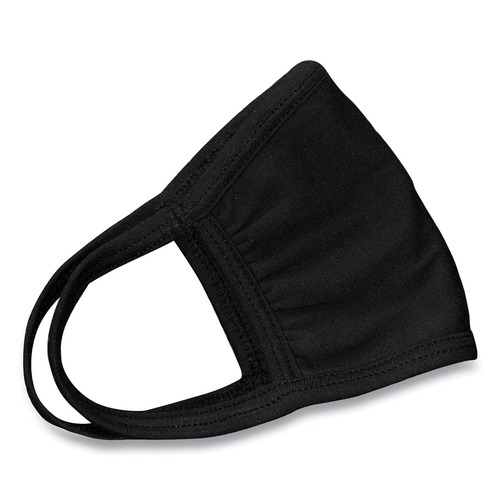 Masks | GN1 MK100SS-2 Cotton Face Mask with Antimicrobial Finish - Black (10/Pack) image number 0