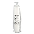 Bulk Savings Pricing 2 | Fabri-Kal 000000000009500520 Plastic Portion Cup Lids, Fits 1 oz Squat Portion Cups - Clear (125/Sleeve, 20 Sleeves/Carton) image number 2