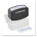 Office Jansan | Universal UNV10058 Pre-Inked One-Color E-MAILED Message Stamp - Blue image number 3