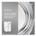Scott 02001 Essential 8 in. x 950 ft. Proprietary System Hard Roll Paper Towels - Purple/White (6 Rolls/Carton) image number 2