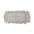 Mops | Boardwalk BWK1618 18 in. x 5 in. Disposable Cotton Dust Mop Head image number 0