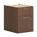 Office Filing Cabinets & Shelves | HON HLPLPHBF.LSE1 15 in. x 20 in. x 20 in. 2-Drawers Left or Right Mod Support Pedestal - Sepia Walnut image number 0