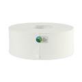 Toilet Paper | Boardwalk 6100B 3.5 in. x 1000 ft. JRT Septic Safe 2-Ply Bath Tissue - Jumbo, White (12/Carton) image number 1