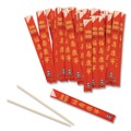 Labor Day Sale! Save $30 off $199! | AmerCareRoyal R809 9 in. Bamboo Chopsticks - Natural (1000/Carton) image number 4