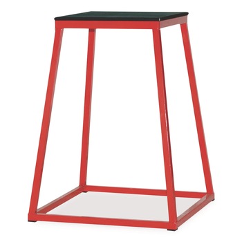 Champion Sports PXB30 24 in. x 24 in. Base 30 in. H Plyo Box - Red/Black