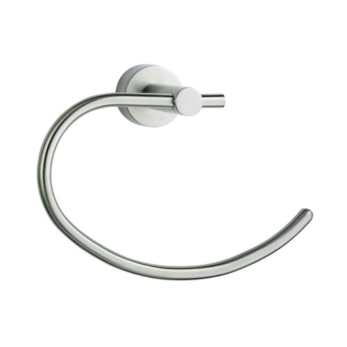 Bath Accessories | Gerber D446121BN Parma 3.31 in. Towel Ring (Brushed Nickel) image number 0