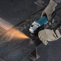 Angle Grinders | Factory Reconditioned Makita GA4030K-R 4 in. Slide Switch Angle Grinder with Tool Case image number 2