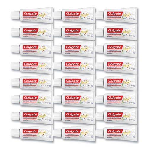 Cleaning & Janitorial Supplies | Colgate-Palmolive Co. US05298A Total 0.88 oz. Toothpaste - Coolmint (24/Carton) image number 0