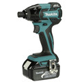 Combo Kits | Factory Reconditioned Makita XT257T-R 18V LXT 5.0 Ah Cordless Lithium-Ion Brushless Impact Driver and 1/2 in. Hammer Drill-Driver Combo Kit image number 2