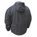 Heated Jackets | Dewalt DCHJ076ABD1-L 20V MAX Lithium-Ion Heavy Duty Heated Work Jacket Kit - Large, Black (2 Ah) image number 2
