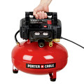 Portable Air Compressors | Porter-Cable C2002 0.8 HP 6 Gallon Oil-Free Pancake Air Compressor image number 1