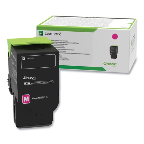Ink & Toner | Lexmark 78C1XME 78C1XME 5,000 Page-Yield Extra High-Yield Toner - Magenta image number 0
