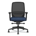 Office Furniture & Lighting | HON HONNR12SAMP13BT Nucleus Series 16.63 in. to 21.13 in. Seat Height Up to 300 lbs. Recharge Task Chair - Navy Seat, Black Back/Base image number 1