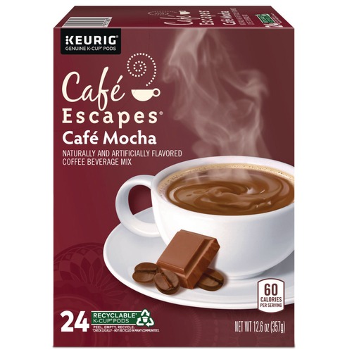 Bulk Savings Pricing 2 | Cafe Escapes 5000330123 K-Cups - Mocha (24/Box) image number 0