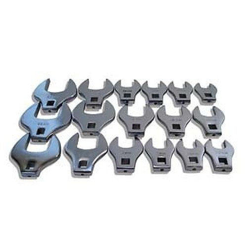 Crowfoot Wrenches | V8 Tools 7917 17-PIece 1/2 in. Drive Metric Jumbo Crowfoot Wrench Set image number 0